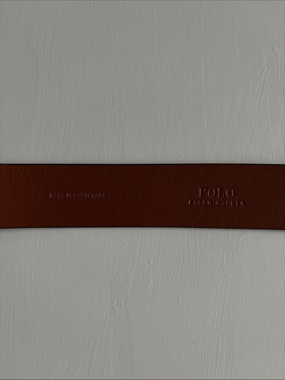 Polo Ralph Lauren Signature Pony Leather Belt 34